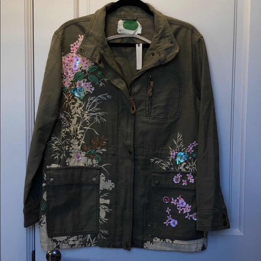 Anthropologie jacket with embellishments
